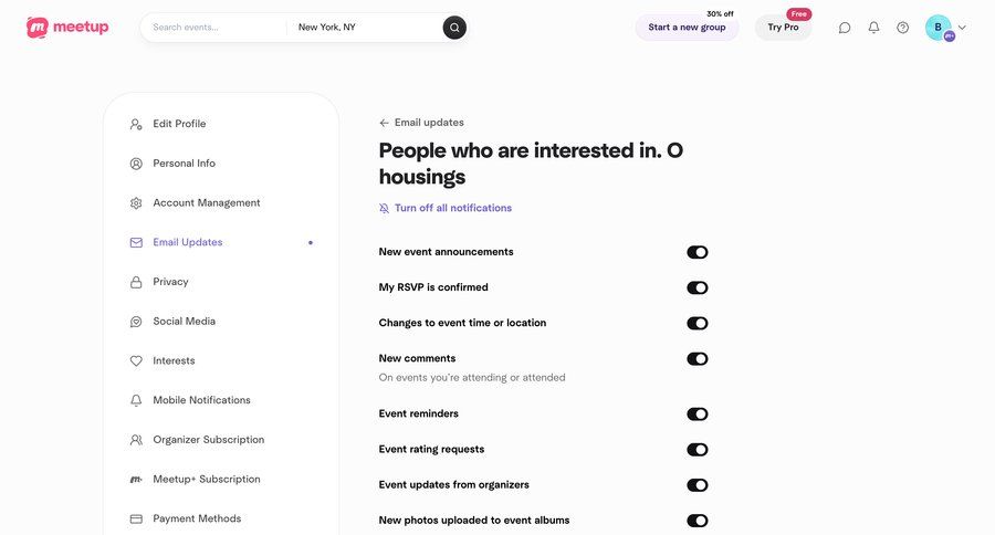 Meetup
				settings ui page example