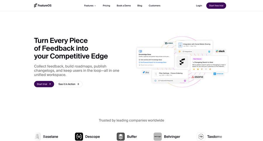 FeatureOS
				landing page ui page example
