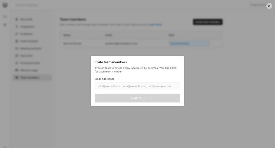 Quin
				settings ui page example
