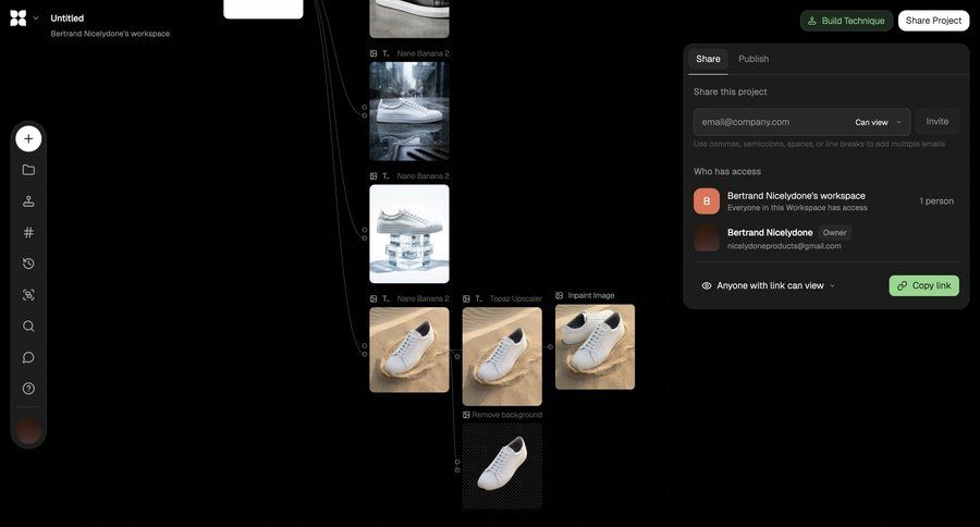 Flora
			 access control node based editor ui page example