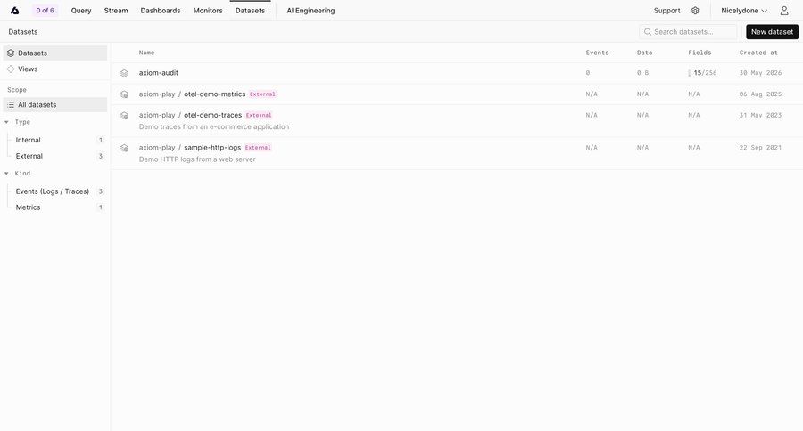 Axiom
				settings ui page example
