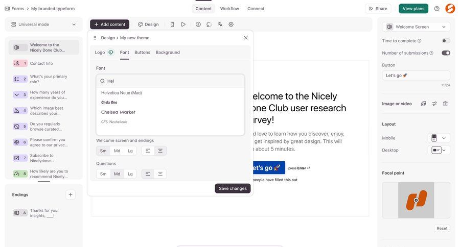 Typeform
				edit ui page example