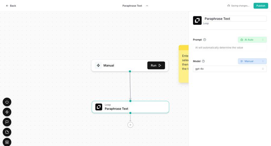 Leap
			content editor integration settings editor wysiwyg ui page example