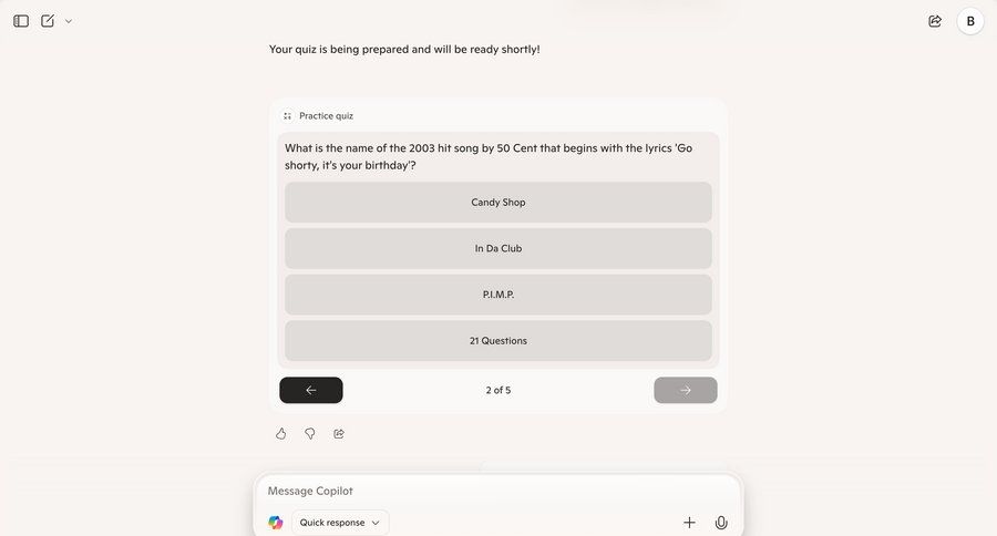 Copilot
			 progress indicator progress tracking full-screen layout progress bar ui page example