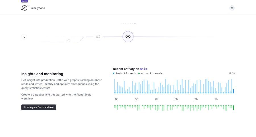 PlanetScale
			       ux ui design