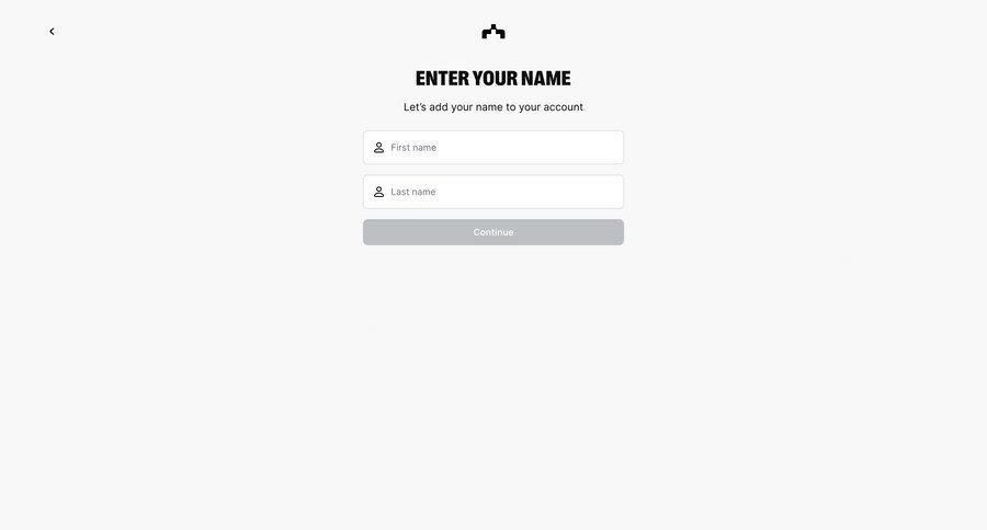 The org
			signup onboarding form account setup modal screen onboarding form account setup account creation user profile ui page example