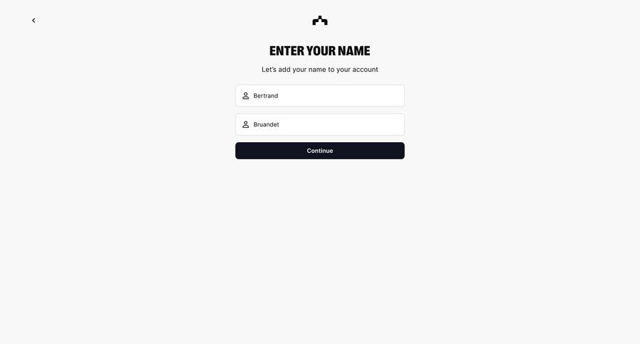 The org
			 modal screen onboarding form account setup user authentication confirmation account creation user account ui page example