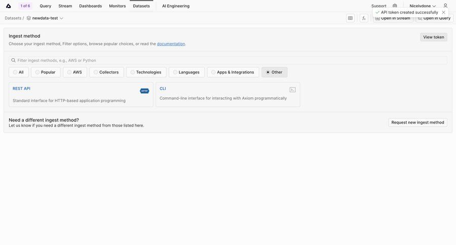 Axiom
			 api integration ui page example