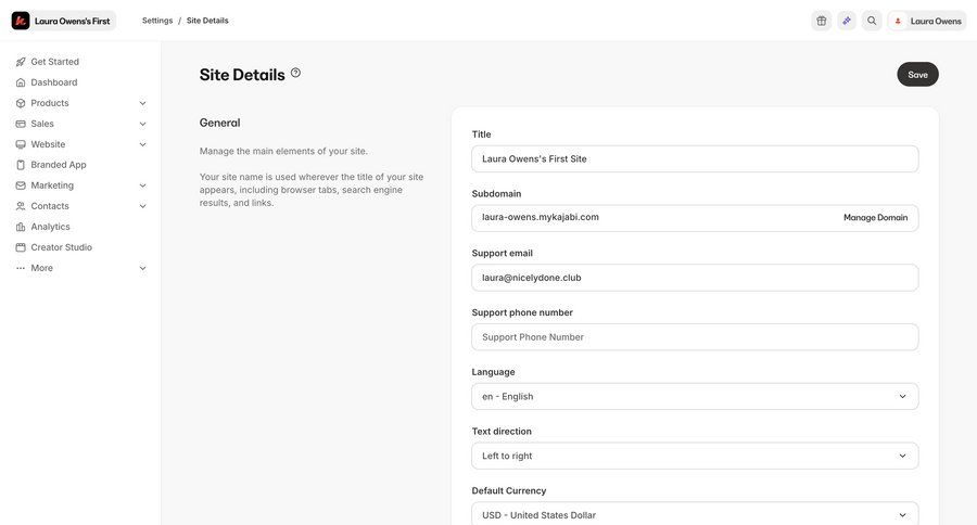 Kajabi
			settings brand resources account settings configuration settings sidebar navigation form file upload form layout save changes manage links color palette color theme sidebar user profile setup homepage upload file assets media assets file picker search results ui page example