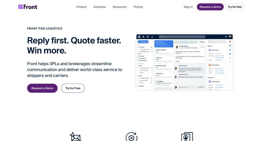 Front
			 billing history bulk move features management product update features global search data grid comment mode ui page example