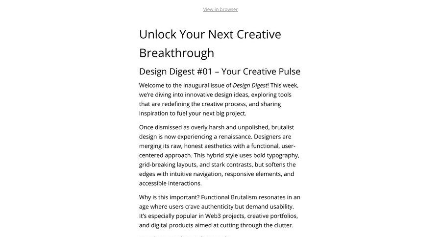 Kajabi
			 grid design email typography call to action editorial blog post news article article feature article check out voice ui page example