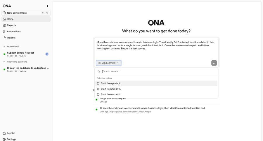 Ona
			 recent activity ui page example