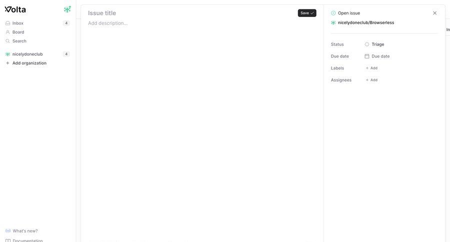 Volta
			          ux ui design