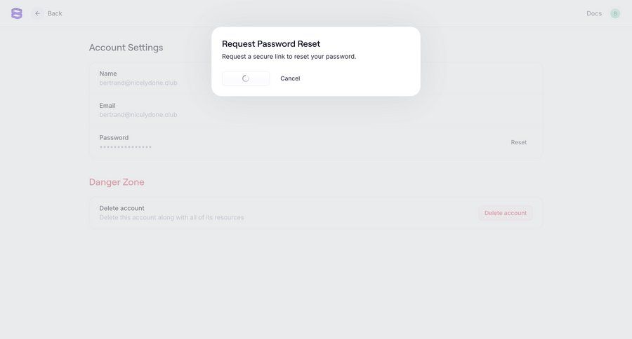 Evervault
			 progress bar preferences settings form security account management account settings version control configuration loading account deletion parameters ui page example