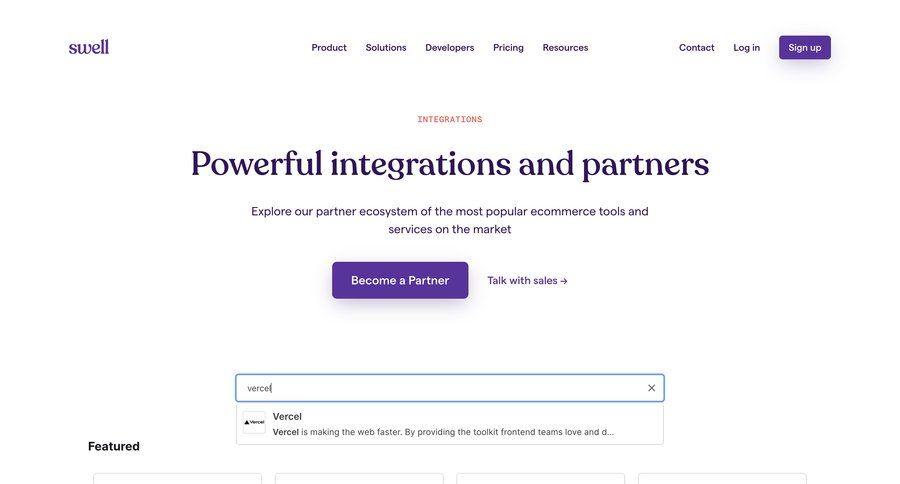 Swell
			  ux ui design