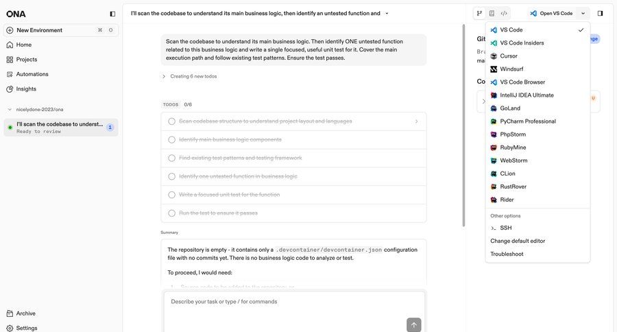 Ona
				settings ui page example