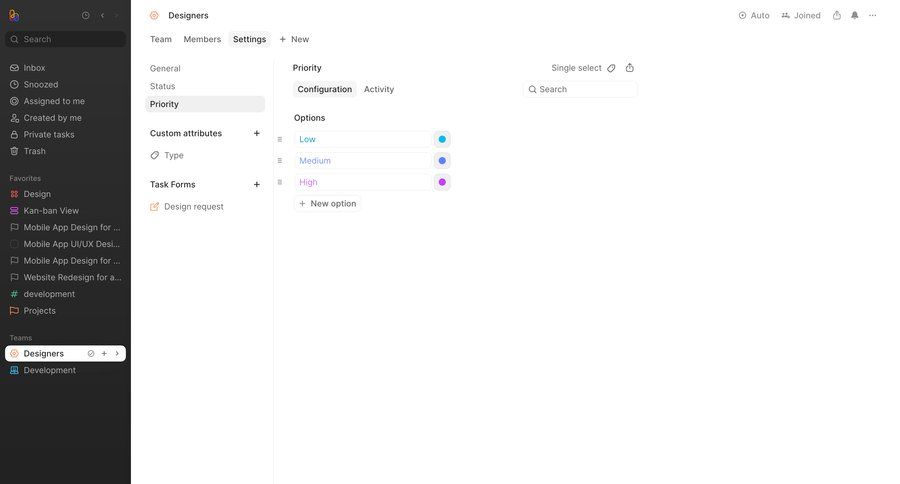 Height
			 task management configuration settings team collaboration sidebar navigation project management list management sidebar menu reorder ui page example