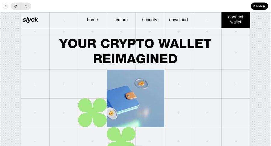 Universe
			 grid editor minimalist design modern ui page example