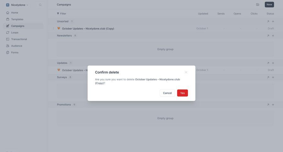 Loops
				list ui page example