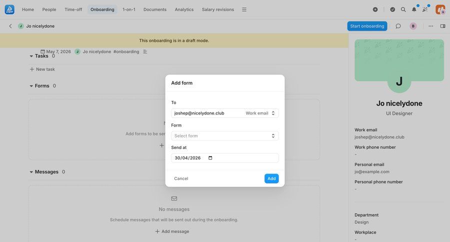 Aboard
			 task management date picker ui page example