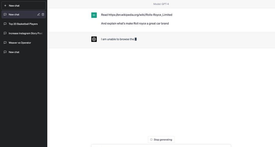 OpenAI
			 sidebar message communication chat chat interface artificial intelligence ai model selection ui page example