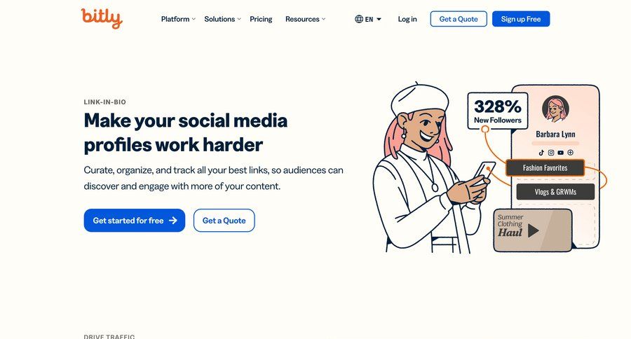 Bitly
			 manage links extend trial image gallery media gallery press release features advanced search order tracking ui page example