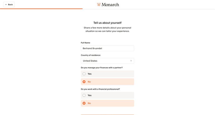 Monarch
			           ux ui design
