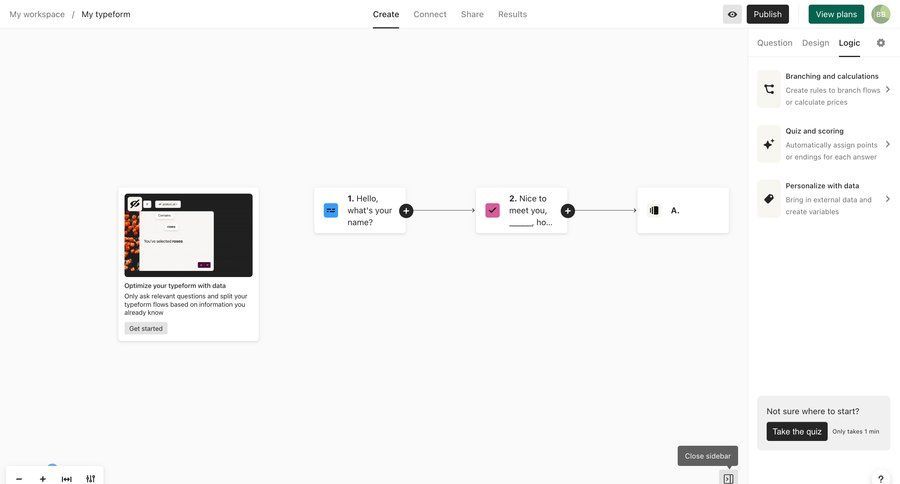 Typeform
			    ux ui design