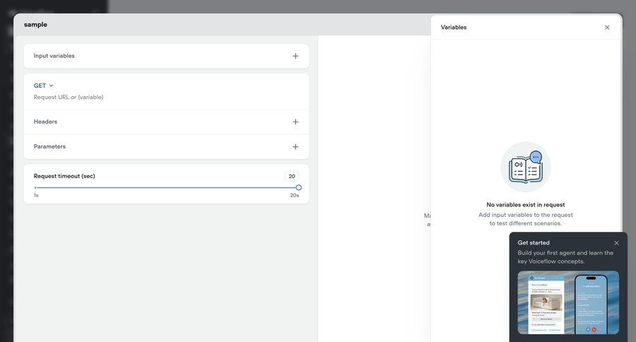 Voiceflow
			settings empty state onboarding popover empty state illustration ui page example