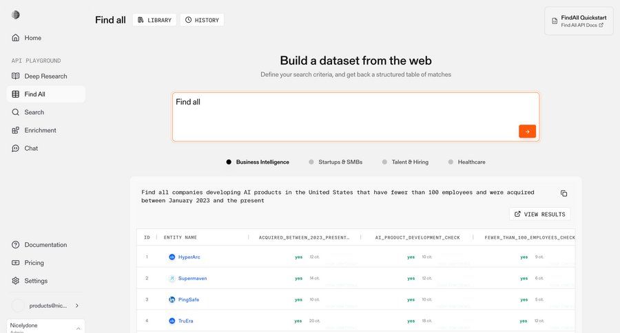 Parallel
			search form table artificial intelligence content hierarchy table ui page example