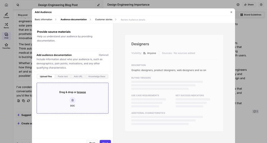 Jasper
			 form file upload drag and drop upload file documentation ui page example