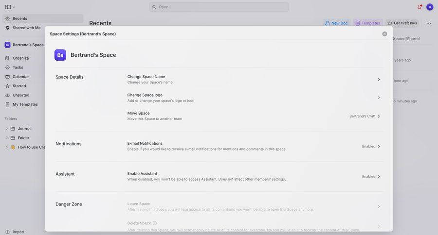 Craft
				settings ui page example