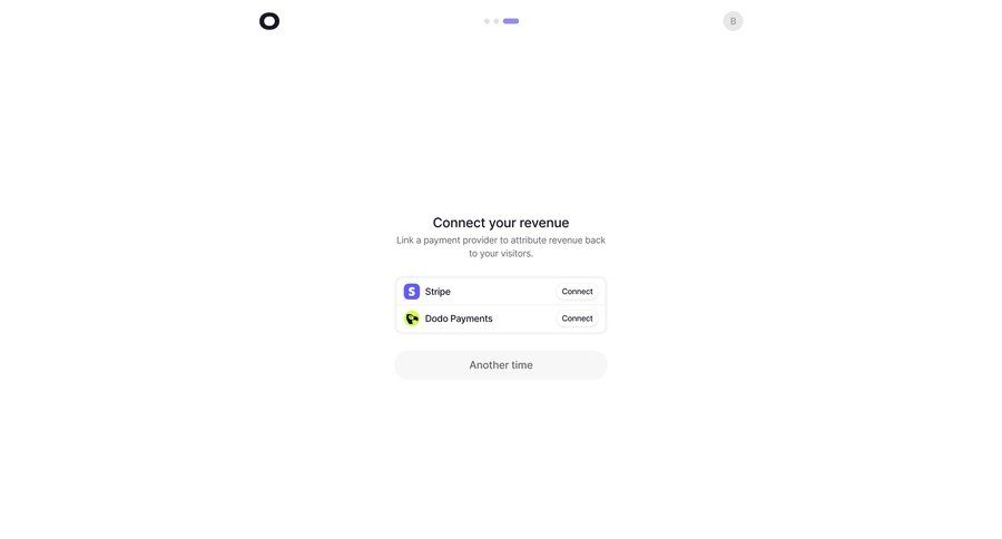 Visitors
				onboarding ui page example