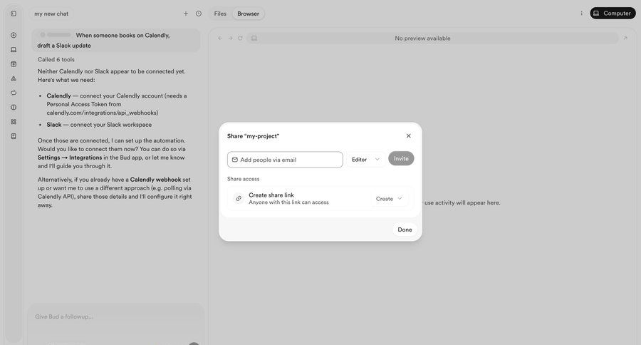 Bud
			 access control ui page example