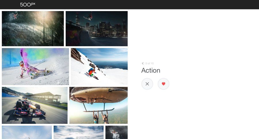 500px
				onboarding page example