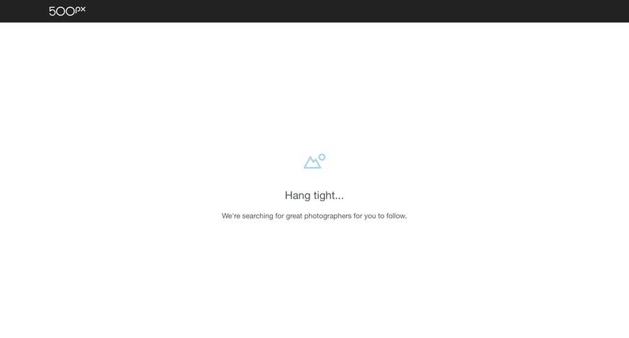 500px
				loading state page example
