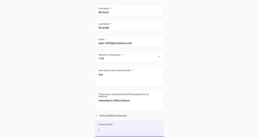 Navattic
				request access ui page example
