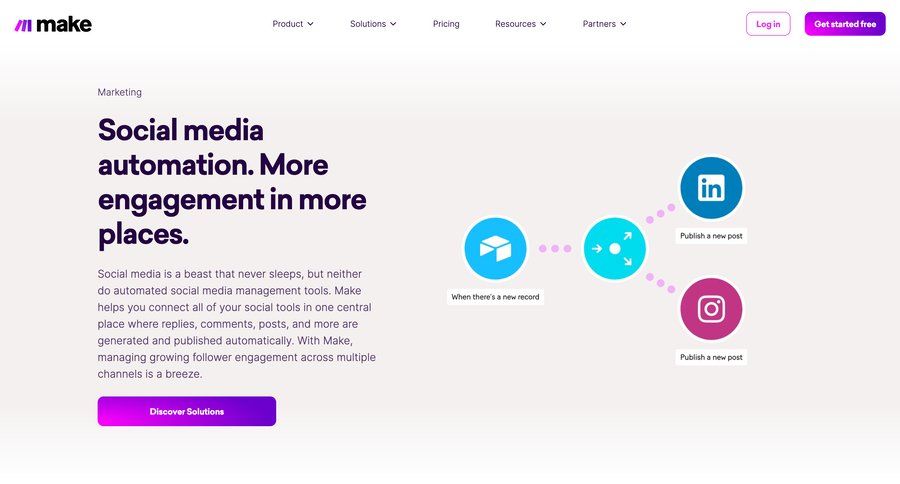 Make
			 workflow automation marketing automation content scheduling video editor scenario editor editorial blog post news article article feature article press release testimonials blog templates accordion affiliate program ui page example
