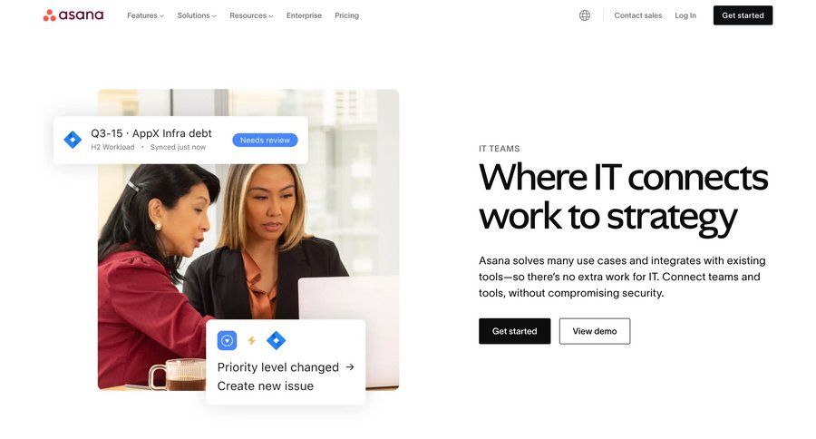 Asana
			 accordion workflow automation enterprise testimonials features data grid security compliance features management ui page example