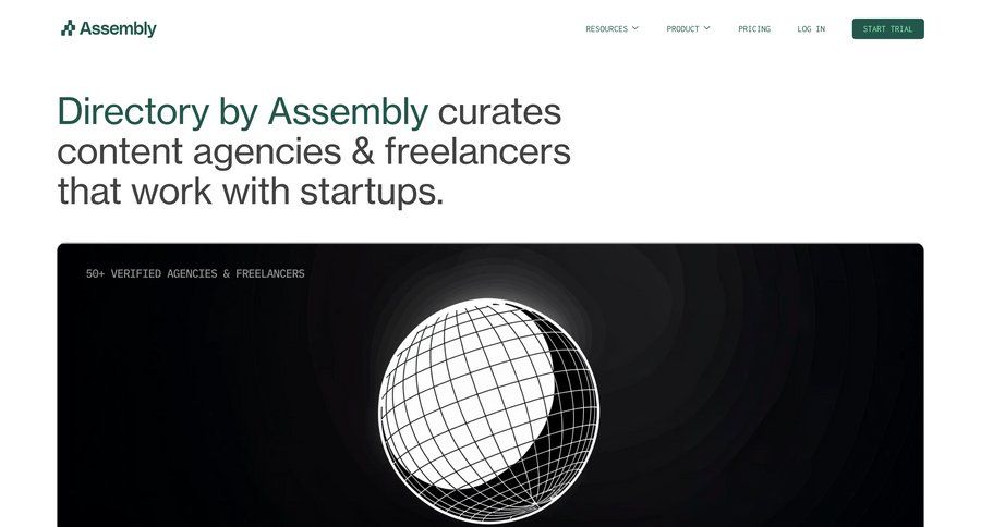 Assembly
			 features case studies ui page example