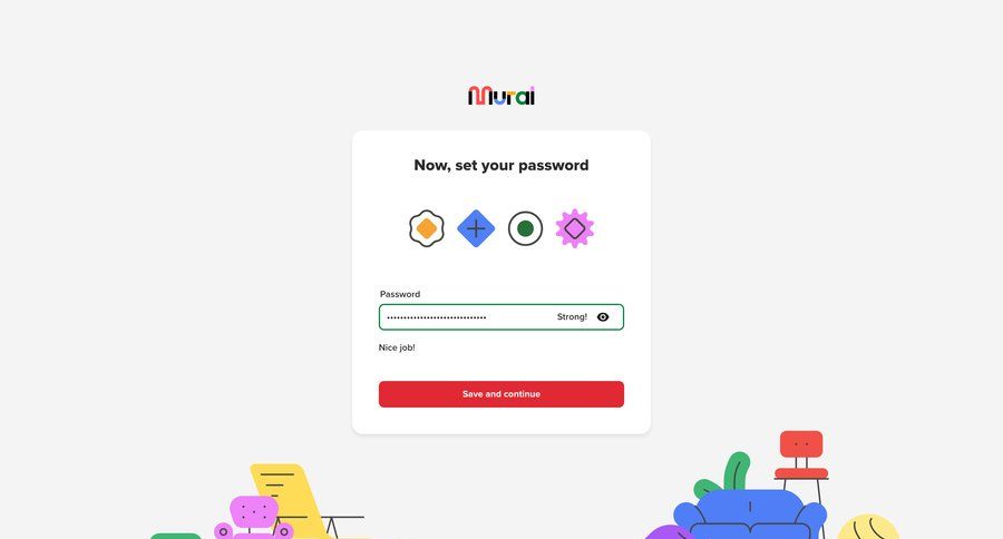 Mural
				signup page example