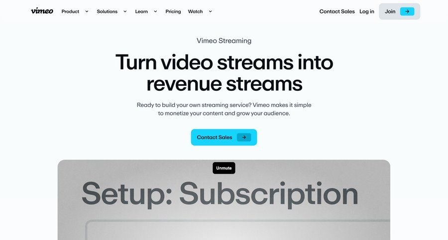 Vimeo
				use cases ui page example