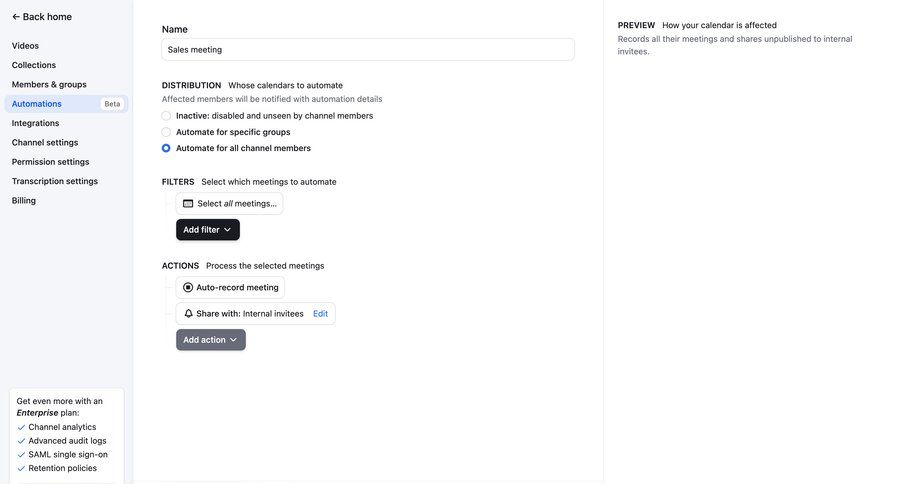 Rewatch
			 configuration settings form automation form layout calendar management dropdown filters audit log create setup ui page example