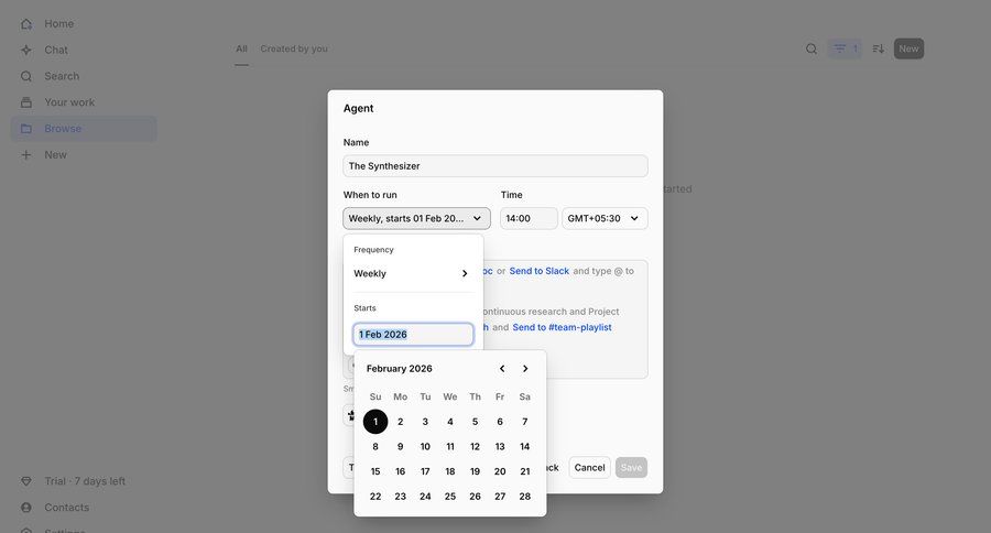Dovetail
				settings ui page example