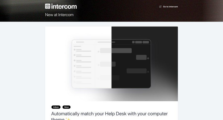 Intercom
			 guide documentation tips ebooks trainings tip ui page example