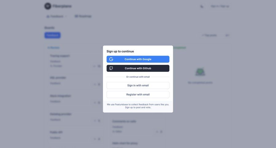 Fiberplane
				signup page example
