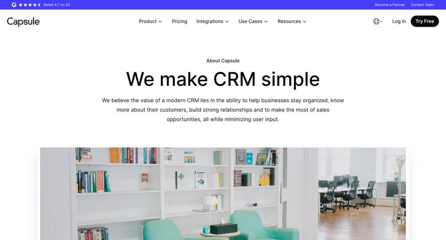 Capsule
				team ui page example