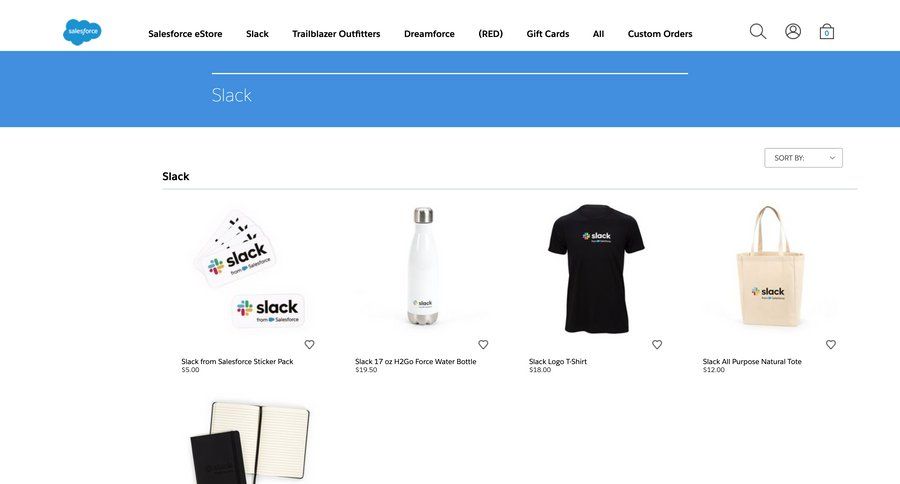 Slack
			list shopping cart product page cards ui ui page example