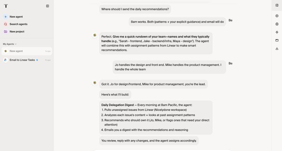 Twin
			 task management team collaboration sidebar navigation project management artificial intelligence automation conversational interface sidebar menu chat interface modern ui page example