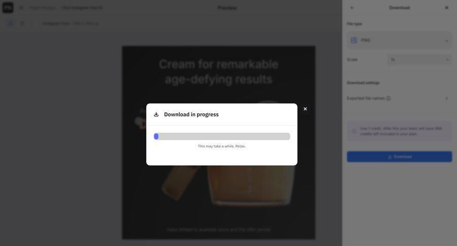 Creatopy
			 settings design progress indicator file management progress download progress bar ui page example